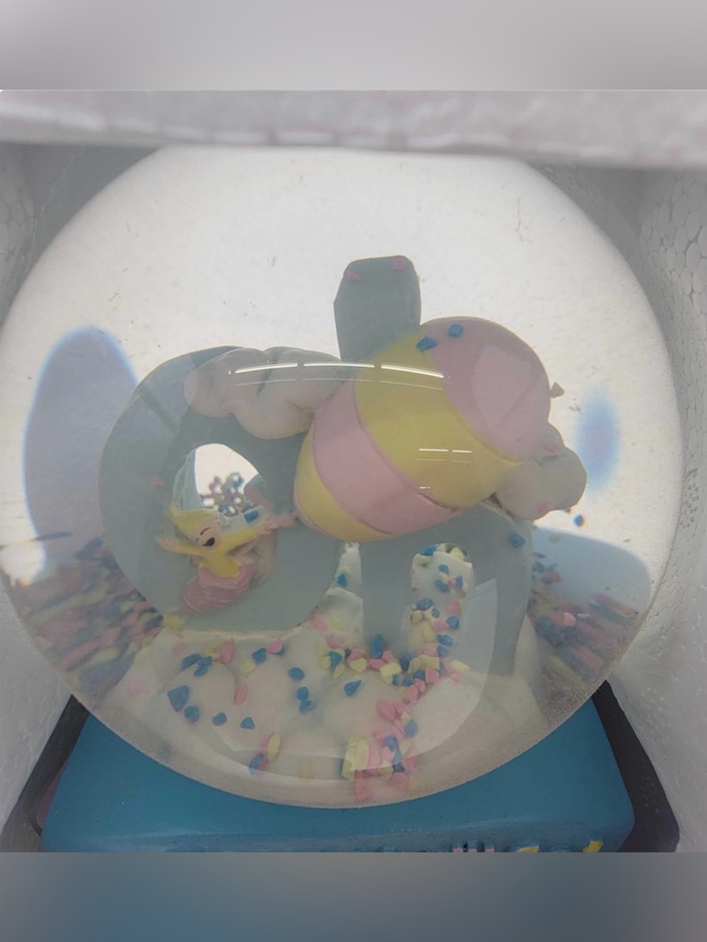 Dr. Seuss Musical Water Globe - Blue, Pink, Yellow
